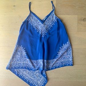 Anthropologie• HD in Paris sleeveless asymmetrical hem top
